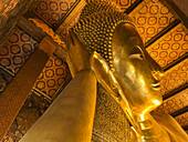 Gold Buddhist Statue; Bangkok, Thailand