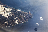 Aerial View Of The Greece Coastline; Greece