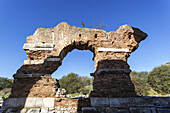 Ruinen der Basilika B; Philippi, Griechenland