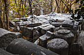 Stone Ruins At Church Of St. George; Thessaloniki, Greece