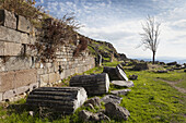 Site Of Ancient Ruins; Pergamum, Turkey