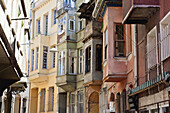 Old And Slightly Dilapidated Buildings In The Fener District; Istanbul, Turkey
