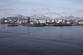 Harbour And Skyline Of Rio De Janeiro; Rio De Janeiro, Brazil