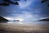 Camping am Strand in der Matauri-Bucht; Northland, Neuseeland