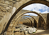 Ruins And Archways Of Ancient Greek Orthodox Monastery