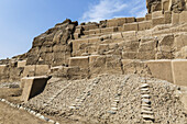 Archäologische Ausgrabung Mateo Salado, die antike Pyramiden enthüllt; Lima, Peru