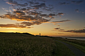 Souter Point-Leuchtturm; South Shields, Tyne And Wear, England