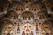 Glazed Tile Ornament In The L-Shaped Vestibule Of Sheikh Lutfallah Mosque; Esfahan, Iran