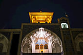 Shrine Of Fatima Masumeh At Night; Qom, Iran