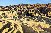 View From Zabriski Point At Sunset, Death Valley National Park; California, United States Of America