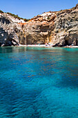 Tsigado Beach; Milos Island, Cyclades, Greece