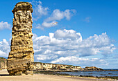 Lot's Wife Sea Stack, Marsden Bay; Tyne and Wear, England