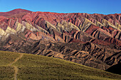 14-Farben-Gebirge; Humahuaca, Jujuy, Argentinien