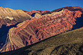 14-Farben-Gebirge; Humahuaca, Jujuy, Argentinien