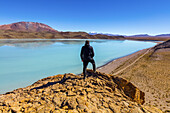 Laguna Celeste, Altiplano; Potosi, Bolivia