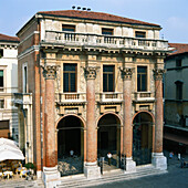 Exterior of Building, Vicenza, Italy