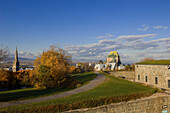 Blick auf Quebec City von der Zitadelle aus, Quebec, Kanada