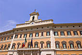 Abgeordnetenkammer, Montecitorio-Platz, Rom, Latium, Italien