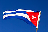 Kubanische Flagge, Cayo Largo, Kuba