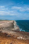 Küstenlinie, Aruba, Kleine Antillen, Karibik