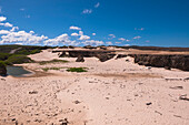 Scenic Landscape with Sand, Arikok National Park, Aruba, Lesser Antilles, Caribbean