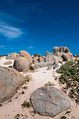 Scenic with Sand Dunes and Boulders, Aruba, Lesser Antilles, Caribbean