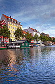 Kanal und Uferpromenade, Kopenhagen, Dänemark