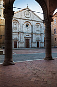 Pienza Cathedral, Pienza, Val d'Orcia, Siena, Tuscany, Italy