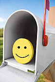 Happy Face in Mailbox
