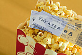 Movie Tickets and Popcorn