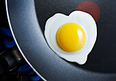 Heart Shaped Fried Egg