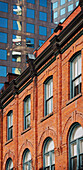 Alte und neue Gebäude in der Innenstadt von Toronto, Ontario, Kanada