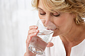 Woman Drinking Water