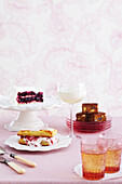 Viktorianische Desserts für den High Tea, Studio Shot