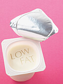 Container of Low Fat Yoghurt