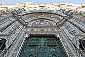 Entrance, Basilica di Santa Maria del Fiore, Florence, Firenze Province, Tuscany, Italy