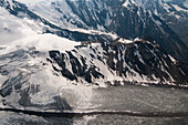 Glacier, Alaska Range Mountains, Alaska, USA