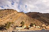 Dorf Al Khadra; Wadi As Sahtan, Hajjar-Gebirge, Oman