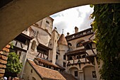 Bran Castle (Draculas' Castle), Low Angle View; Bran, Romania