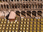 Altstadtplatz, Blick aus hohem Winkel; Piazza San Marco, Venedig, Italien