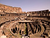 Blick auf das Kolosseum; Rom, Italien