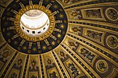 Close-Up Of Dome; Rome, Italy