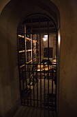 Locked Wine Cellar; Castello Di Verrazzano, Greti, Italy
