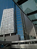 Moderne städtische Bürogebäude; Hongkong, China, Asien