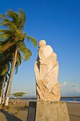 Möwenfrau-Skulptur; Puntarenas, Provinz Puntarenas, Costa Rica