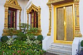 Amarindra Winitchai-Halle im Königlichen Großen Palast im Bezirk Rattanakosin; Bangkok, Thailand