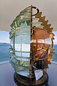 Mukilteo Lighthouse Lens; Mukilteo, Großraum Seattle, Bundesstaat Washington, USA