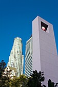 Glockenturm am Pershing Square; Los Angeles, Kalifornien, Usa