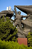 Hero's Monument In Huangpu Park; The Bund Area, Shanghai, China