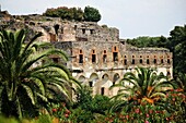 Pompeji, Italien; Historische italienische Ruinen, nach dem Vulkanausbruch